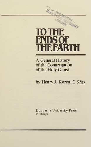 To the ends of the earth