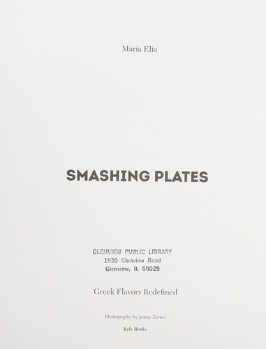 Smashing plates