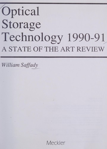 Optical storage technology 1990-91