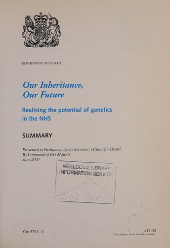 Our inheritance, our future
