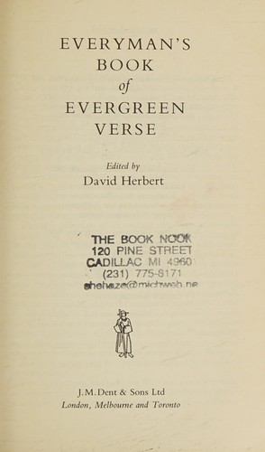Everyman's Book of Evergreen Verse