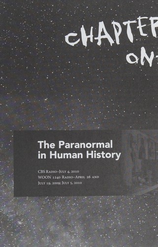 Behind the paranormal