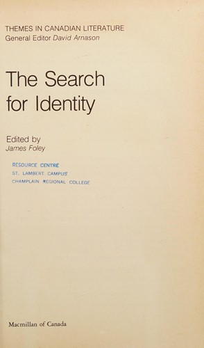 The Search for identity