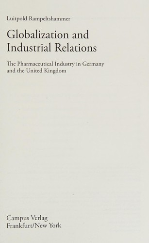 Globalization and Industrial Relations
