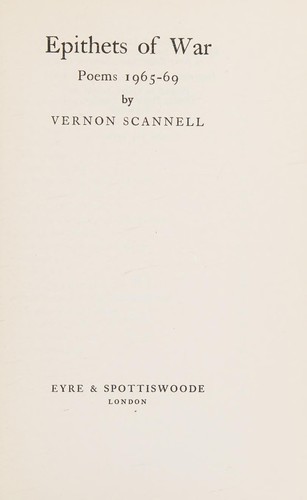 Epithets of war