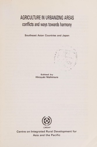 Agriculture in Urbanizing Areas