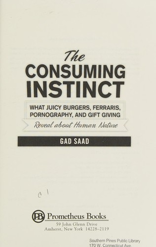 The Consuming Instinct