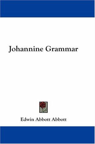Johannine Grammar