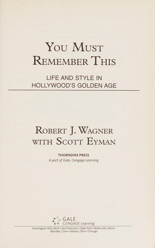 You Must Remember This