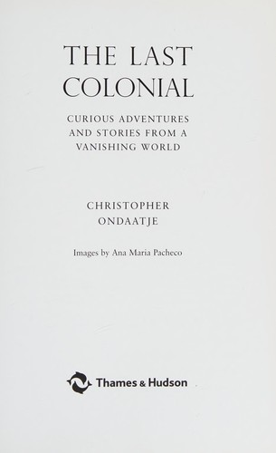 The Last Colonial