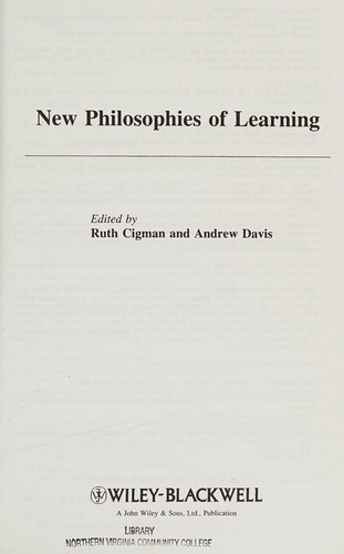New philosophies of learning