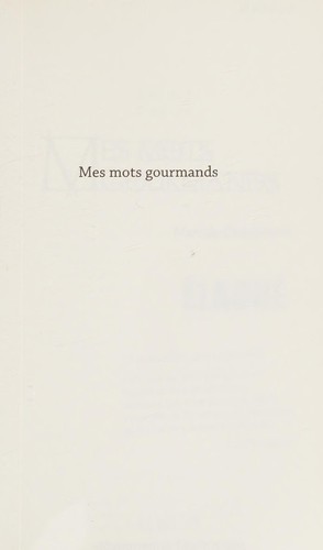 Mes mots gourmands