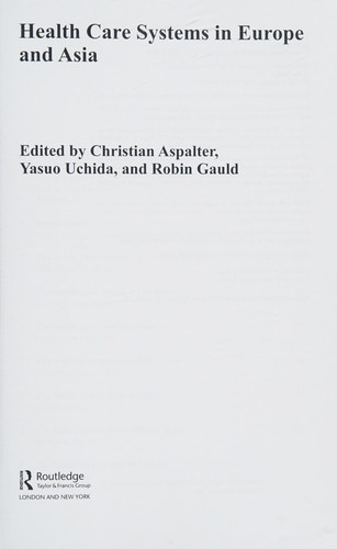 Health care systems in Europe and Asia
