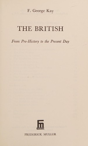 The British: from pre-history to the present day