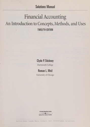 Solutions manual