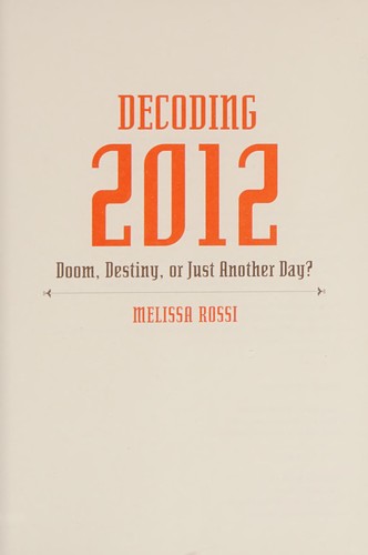 Decoding 2012