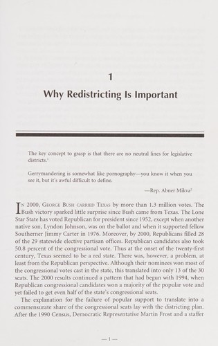 Redistricting