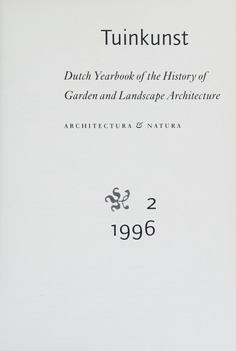 Restoration of Baroque Gardens Tuinkunst