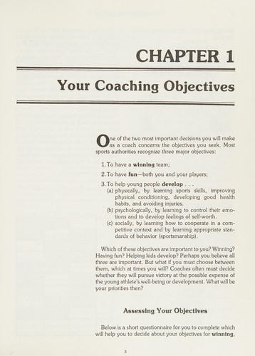 Coaching Young Athletes