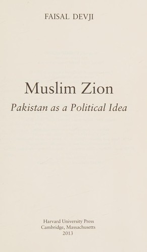 Muslim Zion