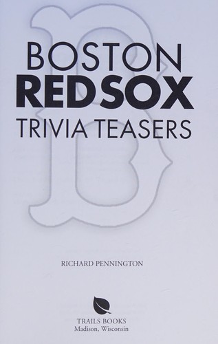 Boston Red Sox Trivia Teasers