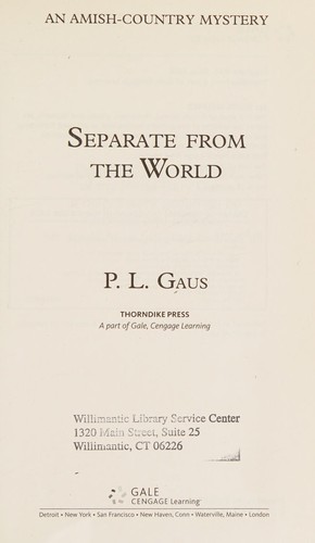 Separate from the World