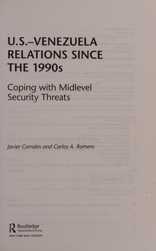 U.S.-Venezuela relations since the 1990s