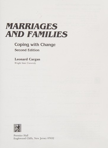 Marriages and Families