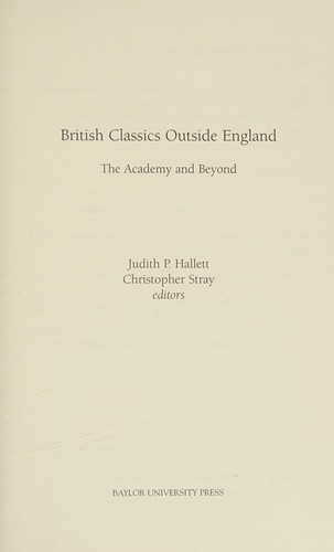 British Classics Outside England