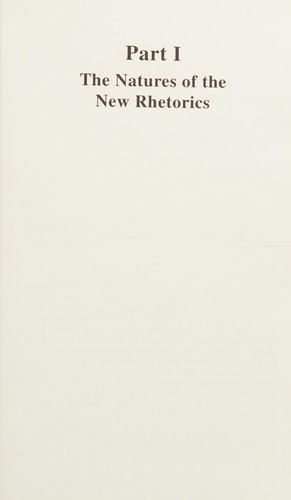 Defining the new rhetorics