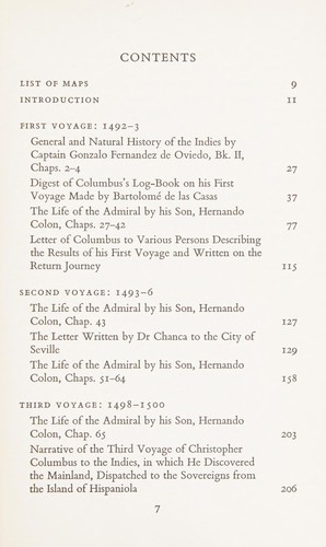 The Four Voyages of Christopher Columbus