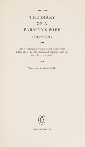 The Diary of a Farmer's Wife