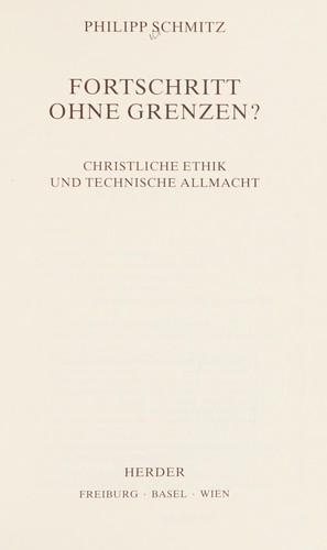 Fortschritt ohne Grenzen?