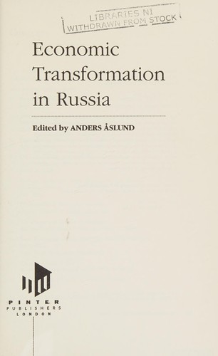 Economic transformation in Russia