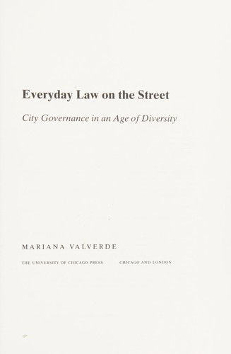 Everyday Law on the Street