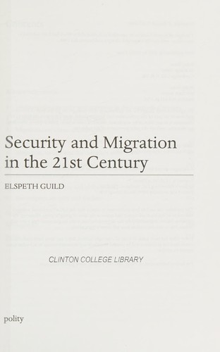 Security and migration in the 21st century
