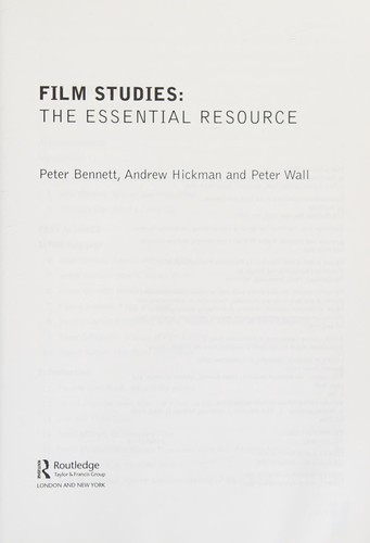 Film Studies