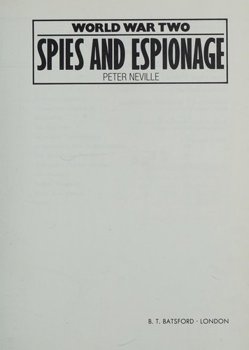 Spies and Espionage