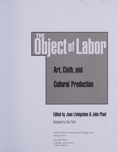 The Object of Labor