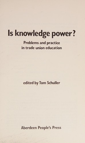 Is knowledge power?