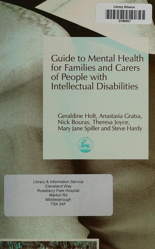 Guide to Mental Health for Families and Carers of People with Intellectual Disabilities