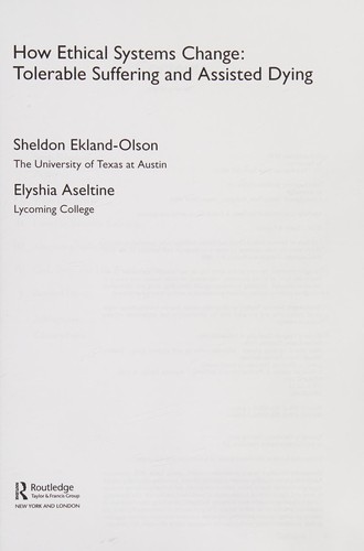 How Ethical Systems Change