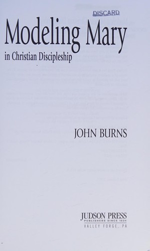 Modeling Mary in Christian Discipleship