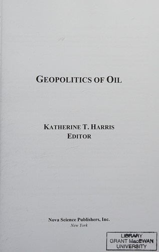 Geopolitics of Oil