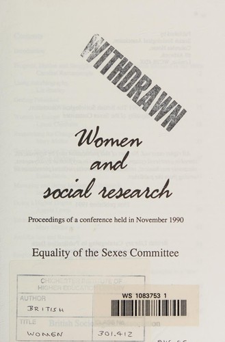 Women and social research
