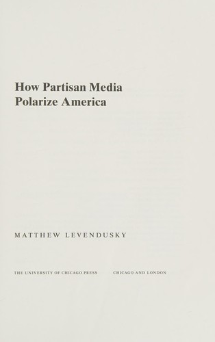 How partisan media polarize America