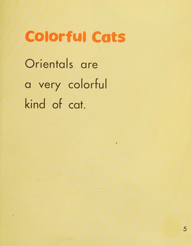 Oriental Cats