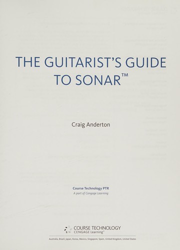The Guitarist's Guide to Sonar