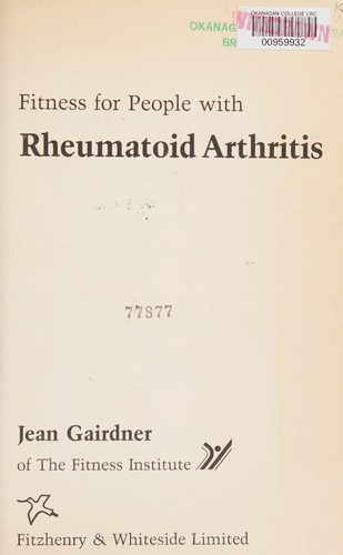 Fitness for people with rheumatoid arthritis