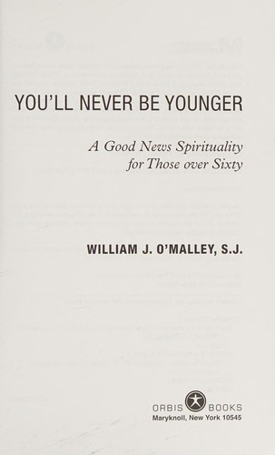 You'll never be younger
